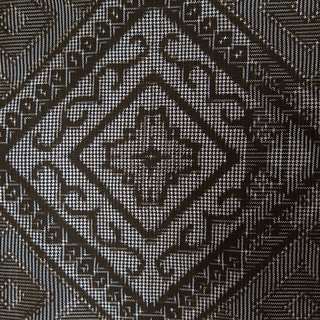 着尺　本場大島紬　龍郷柄　茶系　約12.30ｍ    （T2929250-1855rymj ）の画像