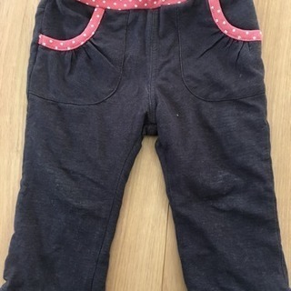 80cm 女児 冬用ズボン