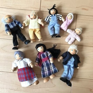 ドイツ製 ドールハウス  人形セット