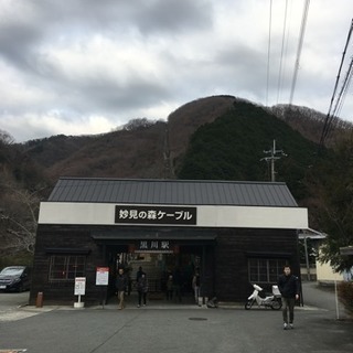 妙見山 原付 花見ツーリング