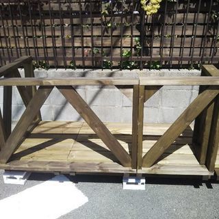 新品 手作りベランダ エクステリア