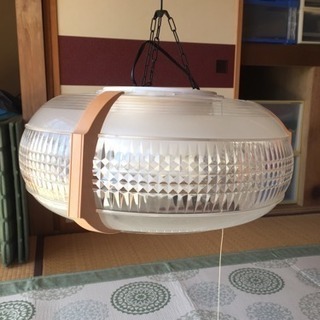 昭和レトロな照明 蛍光灯も点灯します。ライト