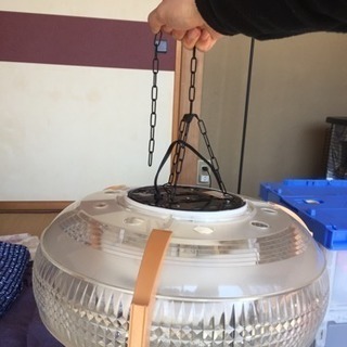 昭和レトロな照明 蛍光灯も点灯します。ライトの画像