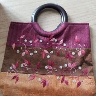 刺繍バック