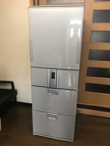 (お取引者確定済)シャープ 冷蔵庫 375L 両開き 5ドア SJ-HL38P-S 2008年