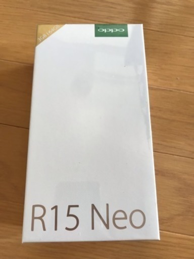 【新品】simフリー OPPO R15 Neo ダイヤモンド ブルー