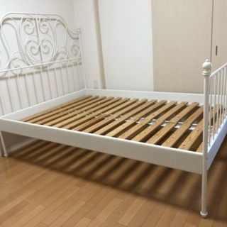 ダブルベッド IKEAの画像