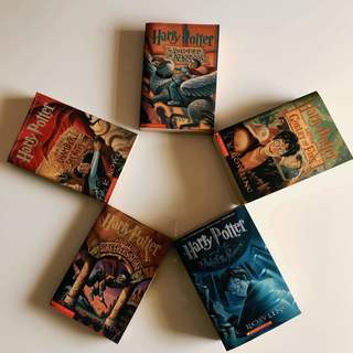ハリーポッター 原書 ５巻セットの画像