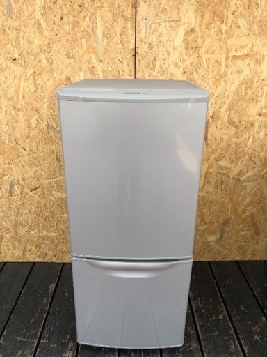 【受付中】送料無料 美品 Panasonic パナソニック National ナショナル 2ドア冷蔵庫 シルバー NR-B141J 135L 家電家具多数出品中