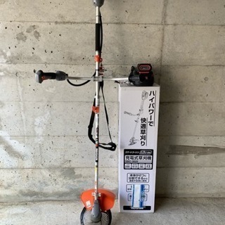 充電式草刈機 コーシン コードレス バッテリー 充電器 箱 説明...