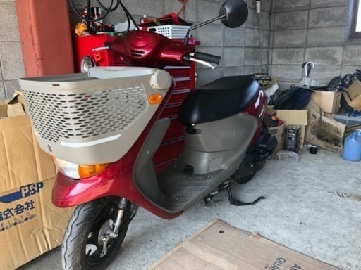 ☆安心の納車整備済☆便利なバスケット付モデル！サイドスタンドも付いてます！☆レッツ4バスケット CA43A☆電子制御モデル