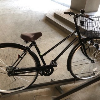 本日、明日午前限定！！ほぼ新品！！自転車27インチ