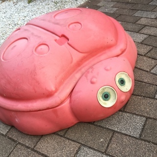 簡易 砂場 幼児 外遊び用 てんとう虫 砂の画像