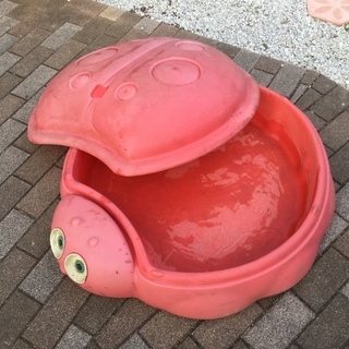 簡易 砂場 幼児 外遊び用 てんとう虫 砂の画像