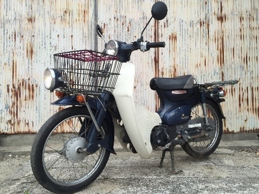 名古屋 ホンダ カブ 純正グリップヒータ付 実働 新守山 Fiプレスカブ50 AA01