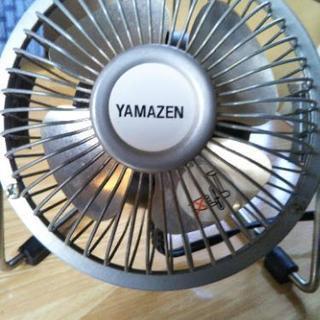 値下げしました。卓上扇風機・スチール製