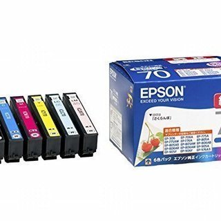 【新品未開封】EPSON 純正インクカートリッジ IC6CL70...