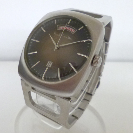 Paul Smith ポールスミス デイデイト 6150-H18831 3針 メンズ クオーツ 腕時計 らいおんハートPV 木村拓哉着用モデル 動作品 日本製 ☆ PayPay(ペイペイ)決済可能 ☆ 札幌市 清田区 平岡