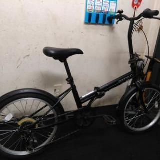 20インチ 折りたたみ 自転車 中古 6段変速 直接引取のみ
