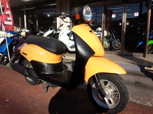 NO.2604　トゥデイＦＩ （ＴＯＤＡＹ） ４サイクルエンジン　フューエルインジェクション車　イエロー　☆彡