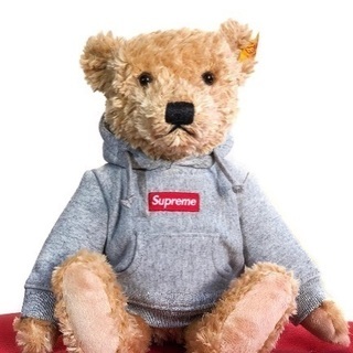 Supreme×Steiff® Bear 限定ぬいぐるみ 
