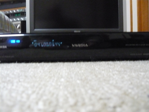 東芝製　液晶テレビ26インチとHDD\u0026ＤＶＤレコーダー