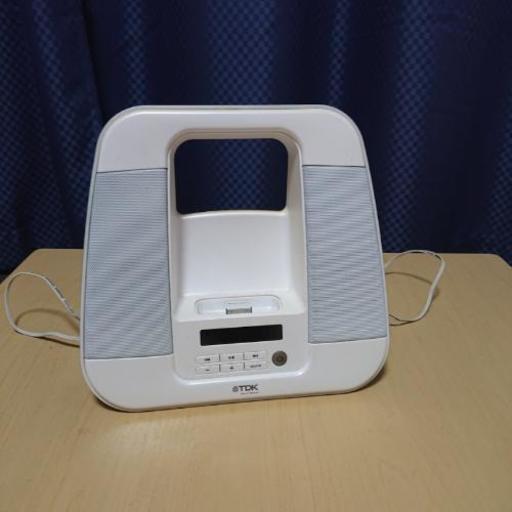 TDK iPhone iPod対応 ポーダブルスピーカー