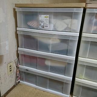 洋服タンス ウッドトップチェスト