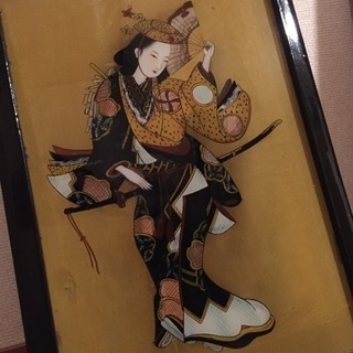 ☆レア☆ ガラス絵の画像