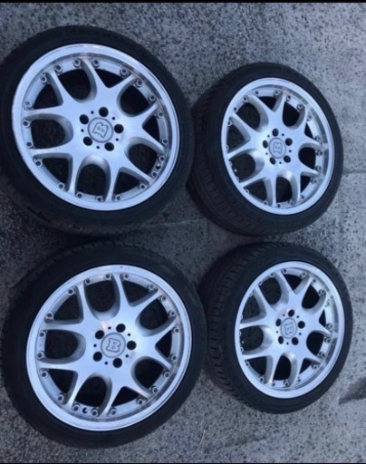 ベンツEクラス用 ブラバスレプリカ バリ山235/40R18 KINFOREST