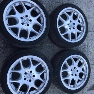 ベンツEクラス用 ブラバスレプリカ バリ山235/40R18 K...