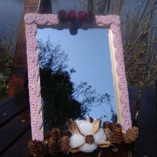 【ハンドメイド】新作 (6)ハンドメイド デコミラー (大) 卓...