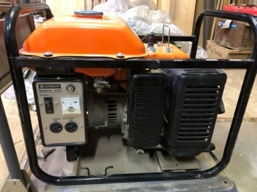 ◆置き場関係でもうすぐ終了◆日立 発電機 E26SA 50Hz