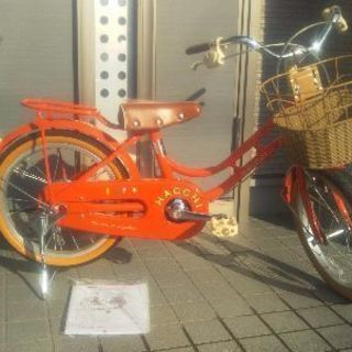幼児用自転車ブリジストンHACCHI16型(美品)の画像