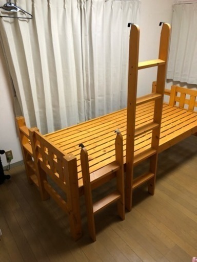 キレイな2段ベッド