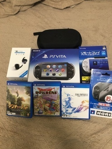 PSvita PCH-2000 ブラック ソフト3本 色々セット