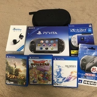 PSvita PCH-2000 ブラック ソフト3本 色々セット