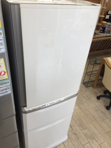 東区 和白 Mitsubishi 335L冷蔵庫 2012年製 MR-C34T-W 0407-8