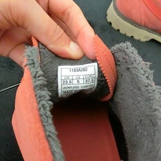 オニツカタイガーりんかんブーツ　（ピンク）の画像