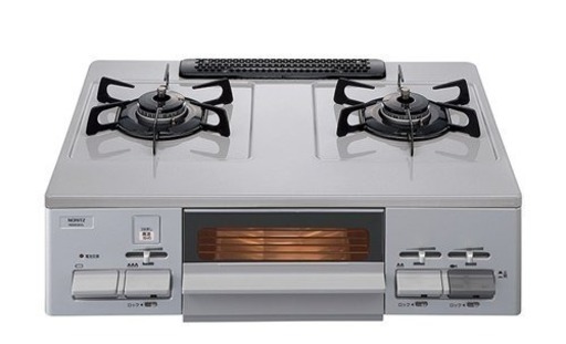 ノーリツ NORITZ NG60SVL LPG [ガステーブル ホーロートップ水有り片面焼きグリル(プロパンガス用左強火タイプ)]