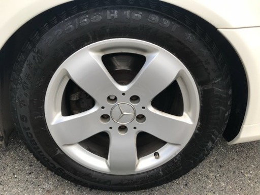 メルセデスベンツ Eクラス w211純正ホイール スタッドレスタイヤ付