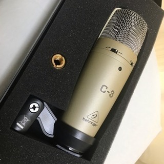 (ほぼ未使用)ベリンガーC-3 Behringer コンデンサマイクの画像