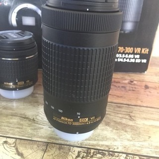 【美品】Nikon D3500 一眼レフカメラ レンズ3本セット Nikon D3500 レンズ3本セット♪美品☆