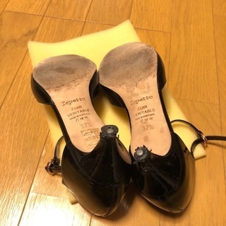 【引取限定】Repetto エナメル シューズ 37 1/2【難あり】の画像
