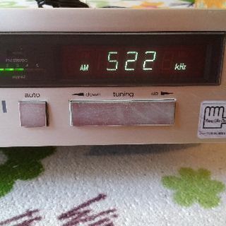 SHARP OPTONICA ステレオチューナーの画像
