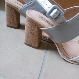 レディースサンダル●Ｌサイズ●ツートンカラーの画像