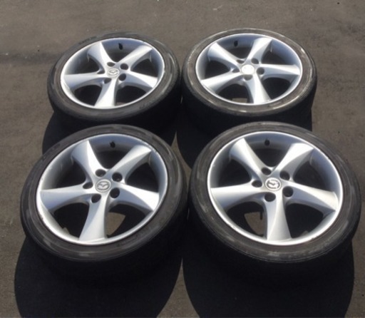 値下げ！マツダ純正 17インチ アルミホイール 4本セット