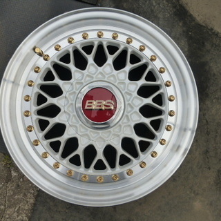 BBS　プリマドンナ　24金メッキ　4本セット　未使用　6.5J15　PCD100　4穴　4本