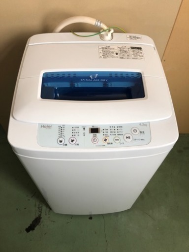 NO11 ハイアール 洗濯機 JW-K42H 2013年