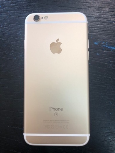 【SIMフリー】美品 iPhone6s 64gb ゴールド